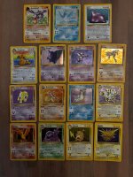 Pokemon Fossil Set - Masterset komplett 62/62 bespielt...