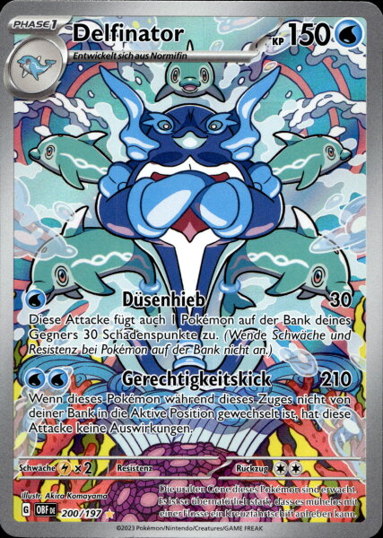 Delfinator 200/197 Illustration Rare