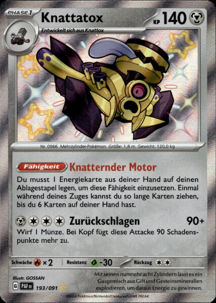 Knattatox 193/091 Shiny