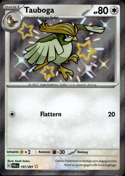 Tauboga 197/091 Shiny