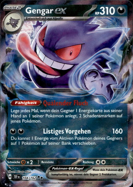 Gengar-ex 104/162