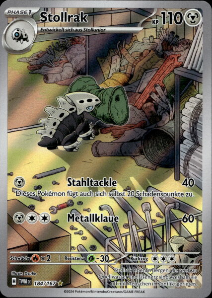 Stollrak 184/167 Illustration Rare