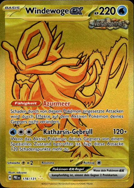 Windewoge-ex 178/131 Hyper Rare