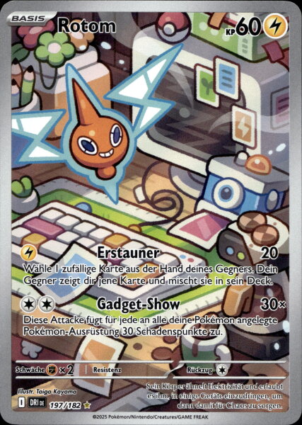 Rotom 197/182 Illustration Rare
