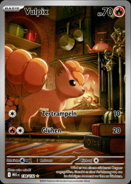 Vulpix 138/132 Illustration Rare