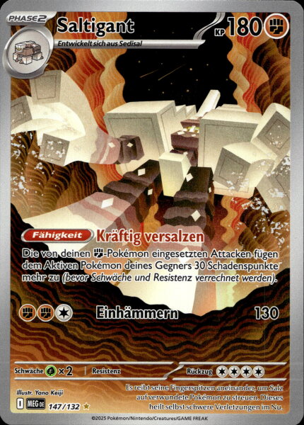 Saltigant 147/132 Illustration Rare