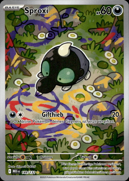 Sproxi 149/132 Illustration Rare