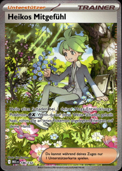 Heikos Mitgefühl 186/132 Special Illustration Rare