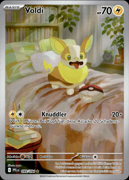 Voldi 099/094 Illustration Rare