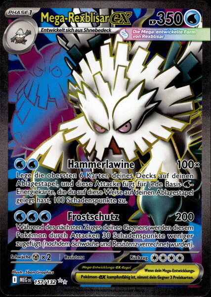 Mega-Rexblisar-ex 157/132