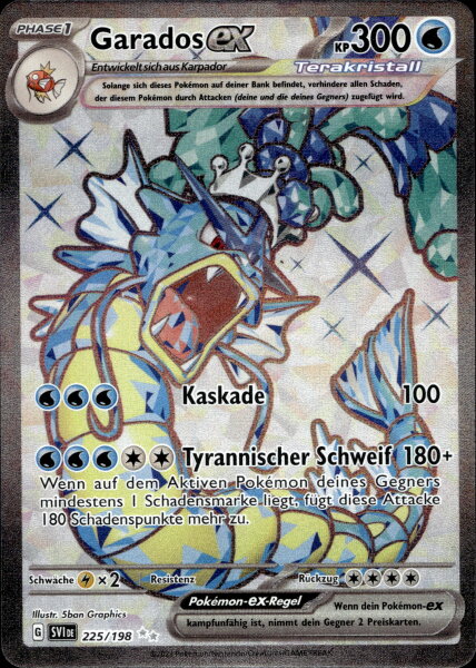 Garados-ex 225/198 Fullart