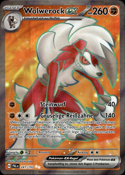 Wolwerock ex 241/193 Fullart