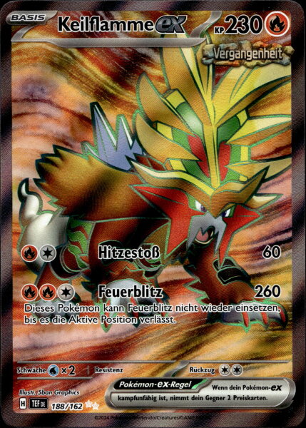 Keilflamme-ex 188/162 Fullart