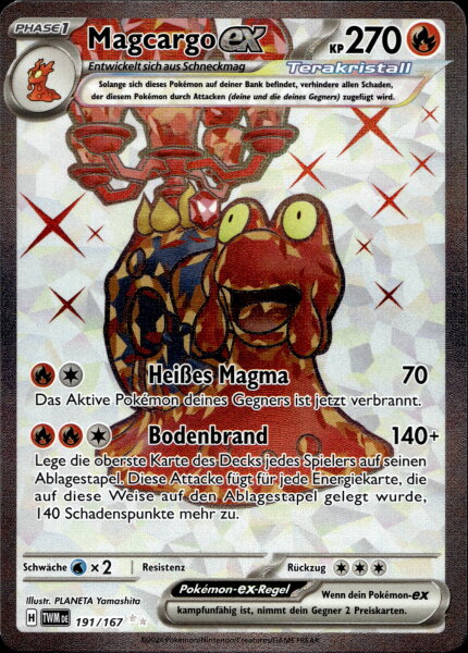 Magcargo-ex 191/167