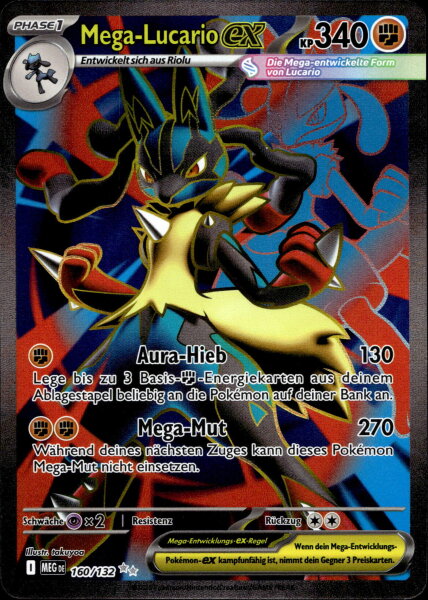 Mega-Lucario-ex 160/132