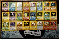Pokemon Basis Base Set - Masterset komplett 102/102 played-good DEUTSCH