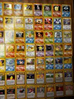 Pokemon Basis Base Set - Masterset komplett 102/102 played-good DEUTSCH